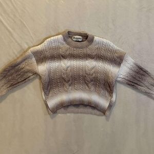 NO BOUNDARIES Cropped Sweater
